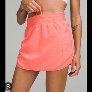 Lululemon Hotty Hot High Rise Skirt - Raspberry Cream - Pink